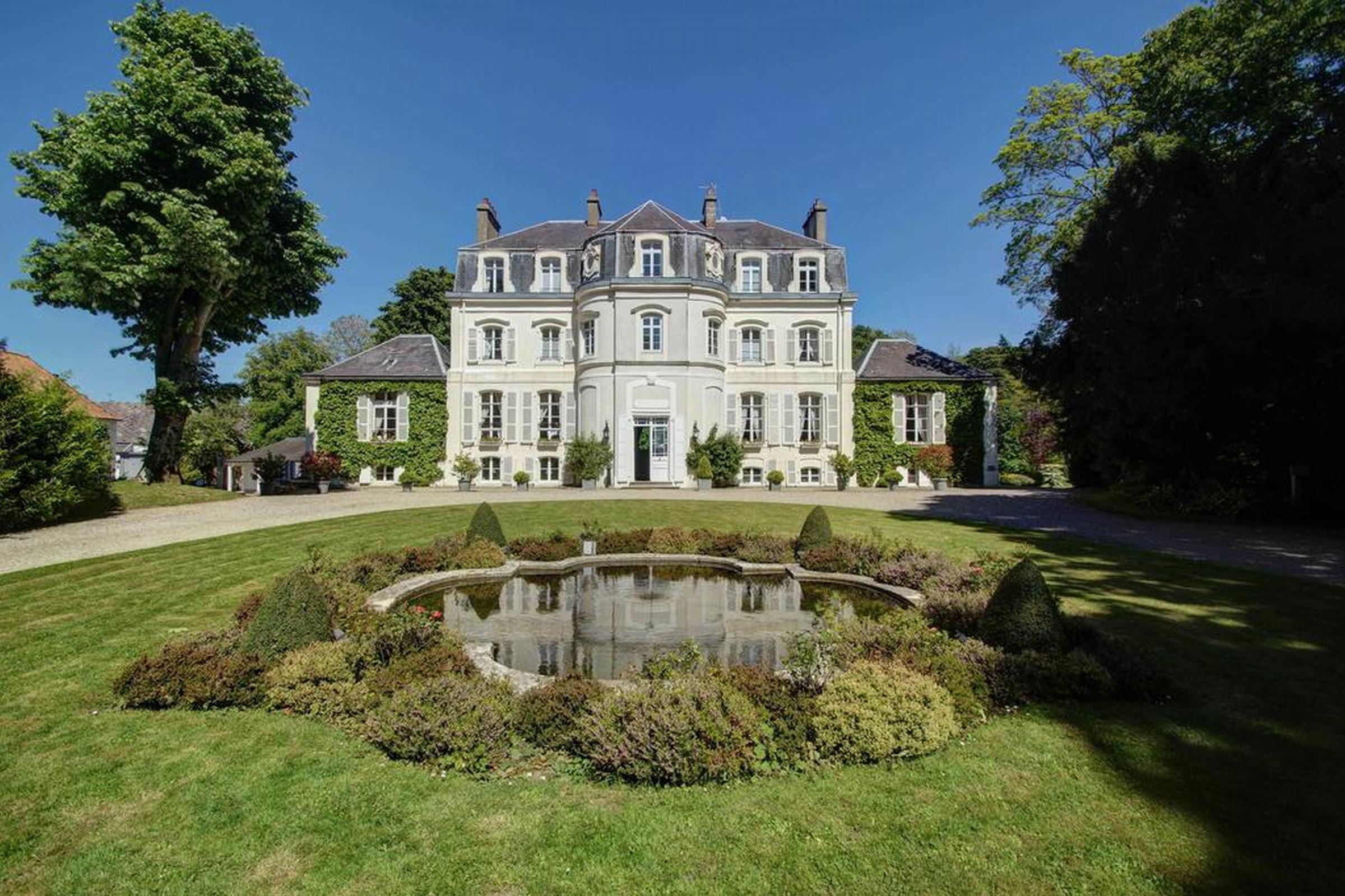 Hotel Chateau Clery Hesdin-l'Abbe ภายนอก รูปภาพ